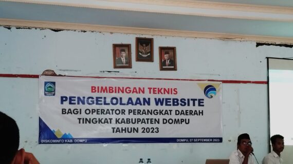 Latihan – Diskominfo Gelar Bimbingan Teknis Pengelolaan Website bagi Operator Perangkat Daerah